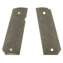 ERGO XTR 1911 Grip Tapered Bottom Hard Rubber Army Green