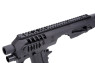 CAA Airsoft MICRO RONI G3 Pistol-Carbine Conversion for P320 M17 & M18 (Black)