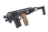 CAA Airsoft MICRO RONI G3 Pistol-Carbine Conversion for P320 M17 & M18 (Black)