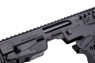 CAA Airsoft MICRO RONI G3 Pistol-Carbine Conversion for P320 M17 & M18 (Black)
