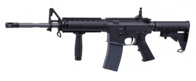 Cyma/EMG COLT.1004 M4 RIS 14.5 MWS Gas Blowback Rifle in Black