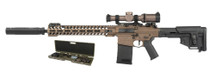 Ares AR-308L Deluxe Version AEG Rifle DMR Set inc Hard Case (Bronze)