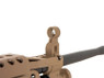 A&K M249 MKII Airsoft gun in Desert Tan