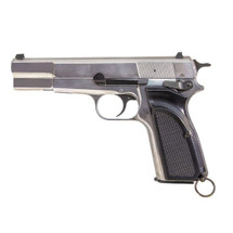 WE Tech Full Metal Browning Pistol Full GBB in Silver