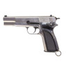 WE Tech Full Metal Browning Pistol Full GBB in Silver
