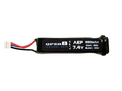 Oper8 AEP Electric Pistol 7.4v Lipo battery 