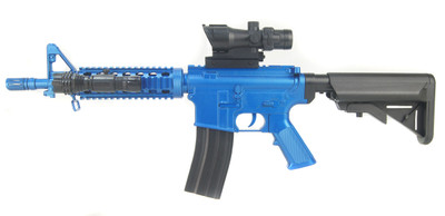 Vigor 8907A M4 RIS Rail Spring Rifle in Blue