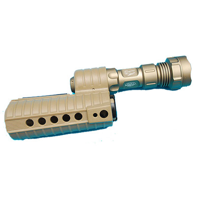 G&P M500 M4 Rifle Handguard with Flashlight in Tan