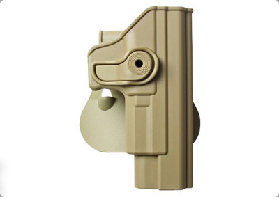 IMI Roto Retention Paddle Pistol Holster XDM in Tan
