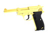 Galaxy G21 Full Metal Walther P38 pistol in Gold