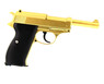 Galaxy G21 Full Metal Walther P38 pistol in Gold
