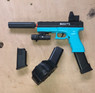 Gel Ball Blaster GCock Fully Auto Rechargeable in Light Blue