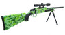 Cyma ZM51 bolt action sniper rifle inc scope & bipod in Green Camo