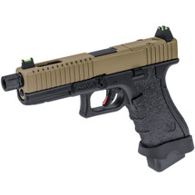 Vorsk EU17 Tactical Gas Blowback Pistol in Desert Tan (VGP-01-05)