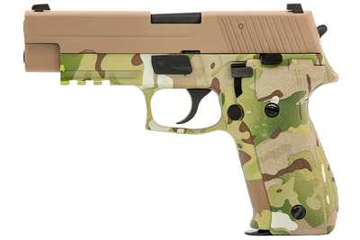 Raven R226 HYDRO GBB Airsoft pistol with Rail in Camo/Tan (RGP-04-20)