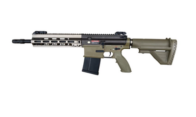 Golden Eagle 417 AEG Rifle with Mosfet (Full Metal - E6907MT - Tan)