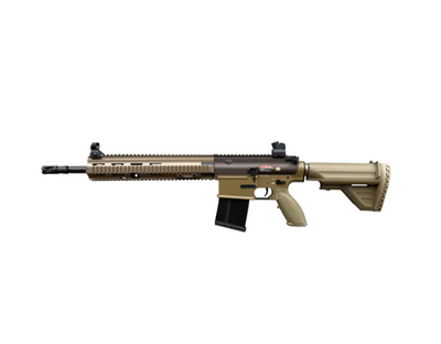 Golden Eagle 417 AEG Rifle with Mosfet (Full Metal - E6901MT - Tan)