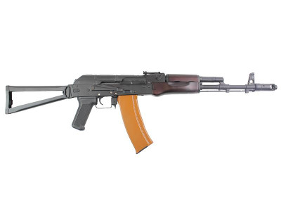 Double Bell AKS-74N AEG Rifle Folding Stock in Real Wood & Metal