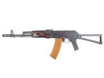 Double Bell AKS-74N AEG Rifle Folding Stock in Real Wood & Metal