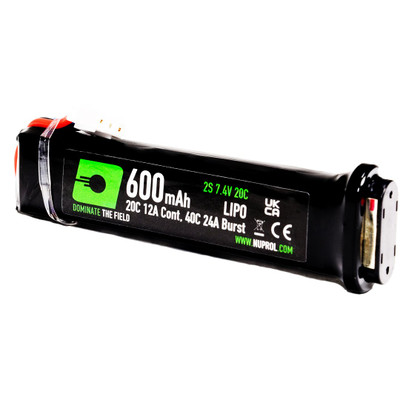 Nuprol LiPo Battery 600mAh 7.4v 20c (AEP|JST) (8113)