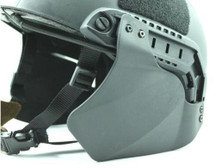 nHelmet Airsoft Helmet Rail Mounted Ear Protector Covers in Foliage Green
