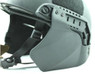 nHelmet Airsoft Helmet Rail Mounted Ear Protector Covers in Foliage Green