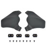 nHelmet Airsoft Helmet Rail Mounted Ear Protector Covers in Black