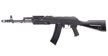ICS AK74 Metal AEG Airsoft Rifle RIS Version - Fixed Stock in Black