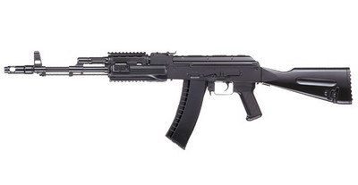 ICS AK74 Metal AEG Airsoft Rifle RIS Version - Fixed Stock in Black