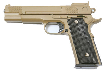 Galaxy G20 Full Scale M945 Pistol in Full Metal in Desert Tan