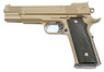 Galaxy G20 Full Scale M945 Pistol in Full Metal in Desert Tan