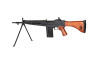 S&T Type 64 AEG Airsoft Support Rifle in Wood Finish