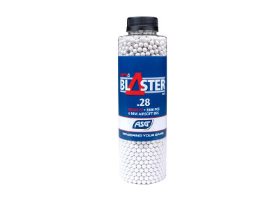 ASG Alpha Blaster BB Pellets 3300 x 0.28g in Bottle (20175)
