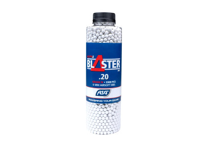 ASG Alpha Blaster BB Pellets 3300 x 0.20g in Bottle (20173)