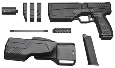 Krytac SilencerCo Maxim 9 Gas Blowback — Deployment Pack (KTGBB-MAXIM9L-BK02)