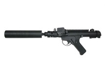 S&T Sterling MK7 AEG SMG with Suppressor in Black (ST-AEG66MK7)