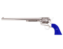 King Arms SAA .45 Peacemaker as Revolver Long in Silver & Blue