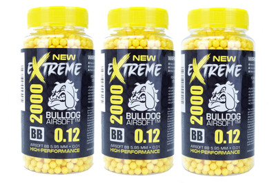 Bulldog Extreme bb pellets 6000 x 0.12g in Bottles