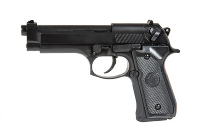 Double Bell 726 - M92 GBB Replica Pistol in Black (726 -BK)