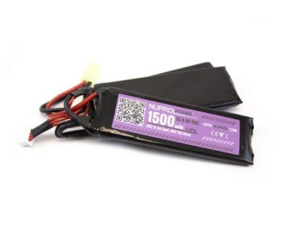 Nuprol 1500mah 9.9v 25c Li-Fe Nunchuck Type Battery