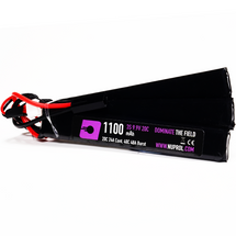 NP Power 1100mah 9.9v 20c Li-Fe Nunchuck Type