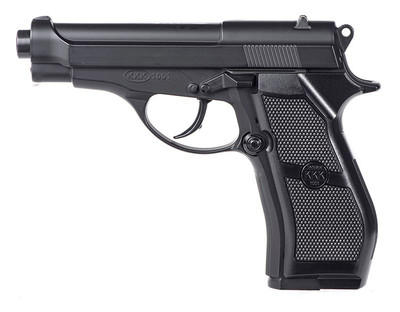Hwasan M84 Full Metal Co2 Airsoft Pistol in Black (110080)