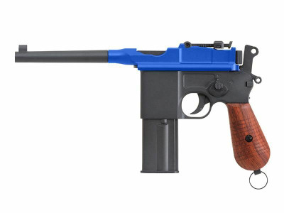 KWC M712 Full Metal CO2 Blow Back Pistol in Blue
