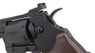 Hwasan 1312 Co2 Metal Revolver 4" in Black with Brown Grips Hwasan 1312 Co2 Metal Revolver 4" in Black with Brown Grips