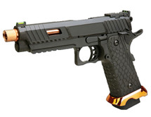 SRC Baba Yaga 5.1" Hi-Capa GBB John Wick Airsoft Pistol in Gold/Black