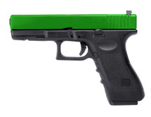 HFC HG185 G17 Replica Gas Blowback Pistol in Green