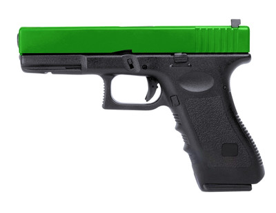HFC HG185 G17 Replica Gas Blowback Pistol in Green