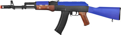 Well D47 AK47 replica AEG Full Auto Rifle in Blue
