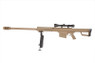 Galaxy M82A1 bolt action sniper rifle with Scope & Bipod in Tan