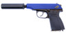 WE Tech Makarov 654K "Assassin" GBB Pistol in Blue